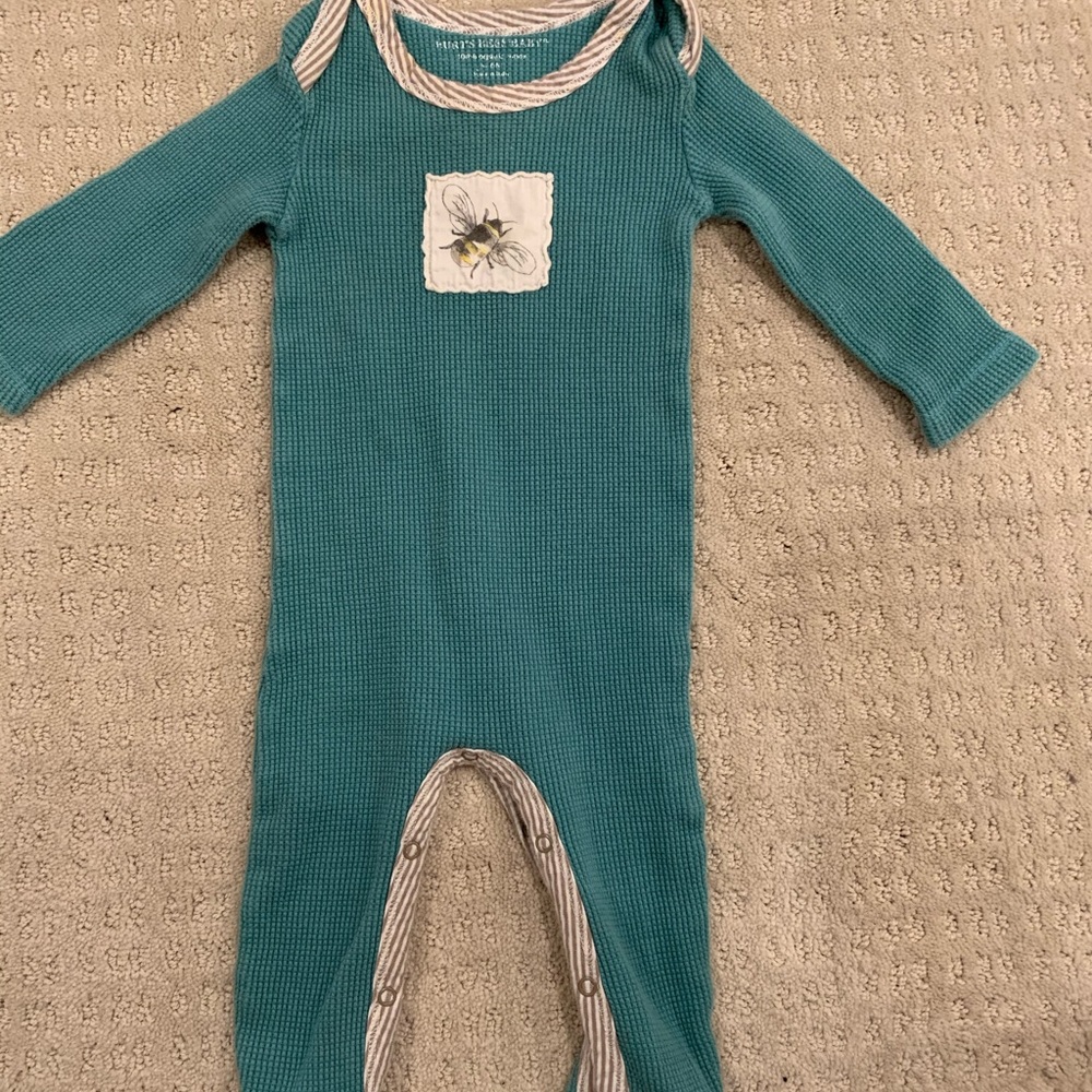 Footie one piece pajamas